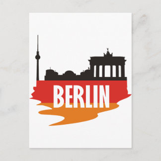 Flag Berlin Postcard