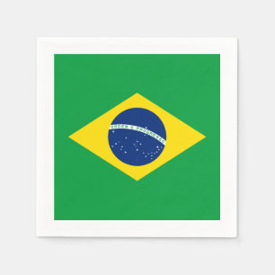 Flag: Brasil Paper Napkins
