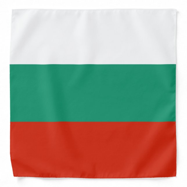 Flag Bulgaria tricolor Bandana (Front)