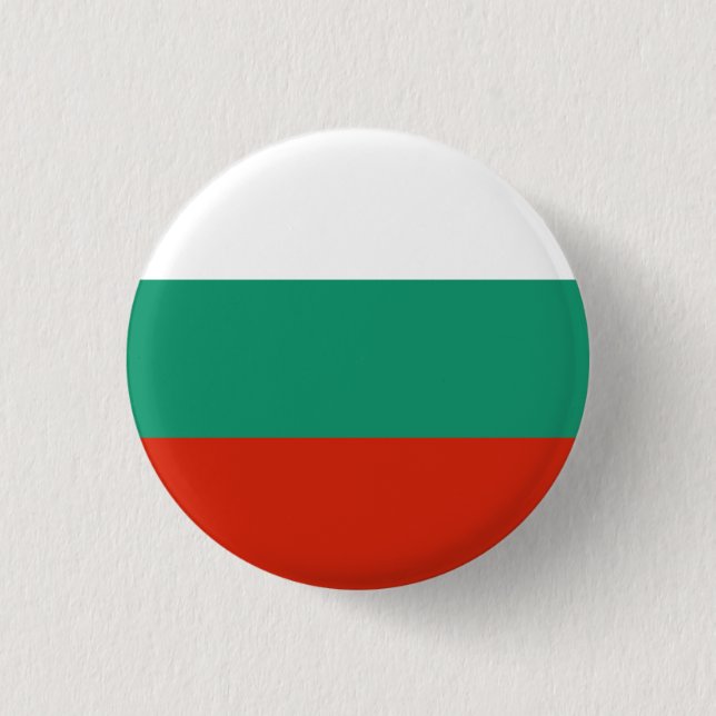 Flag Bulgaria tricolor Button (Front)