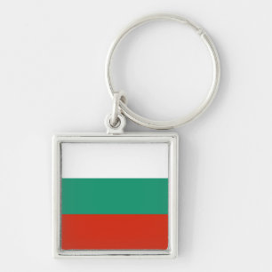 Flag Bulgaria tricolor Keychain