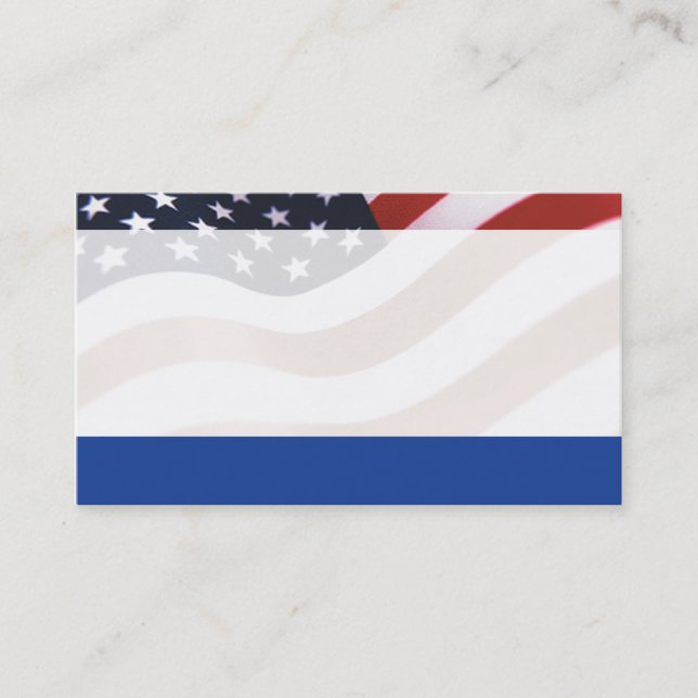 Flag Business Card (Front)