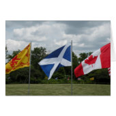 Flag card (Front Horizontal)