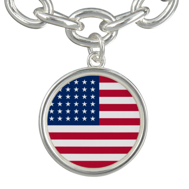 Flag Charm Bracelet (Design)