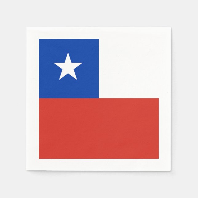 Flag: Chile Napkins (Front)