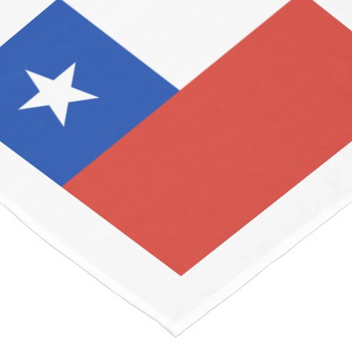 Flag Chile Short Table Runner