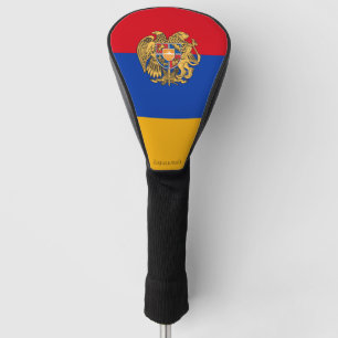 Flag/ Coat of Arms of Armenia Golf Head Cover