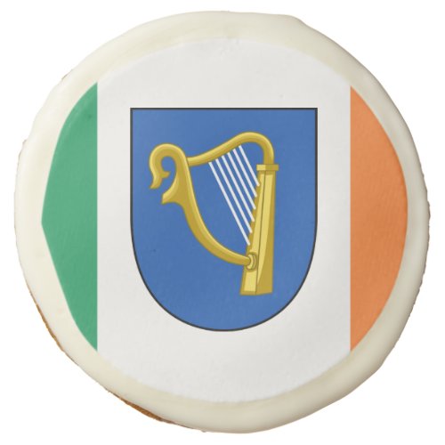 Flag Coat of Arms of ire Car Flag Sugar Cookie