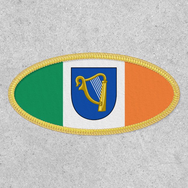 Flag/ Coat of Arms of Éire Patch (Front)