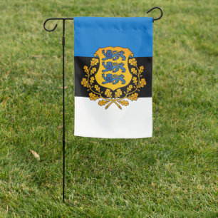 Flag/ coat of arms of Estonia Garden Flag