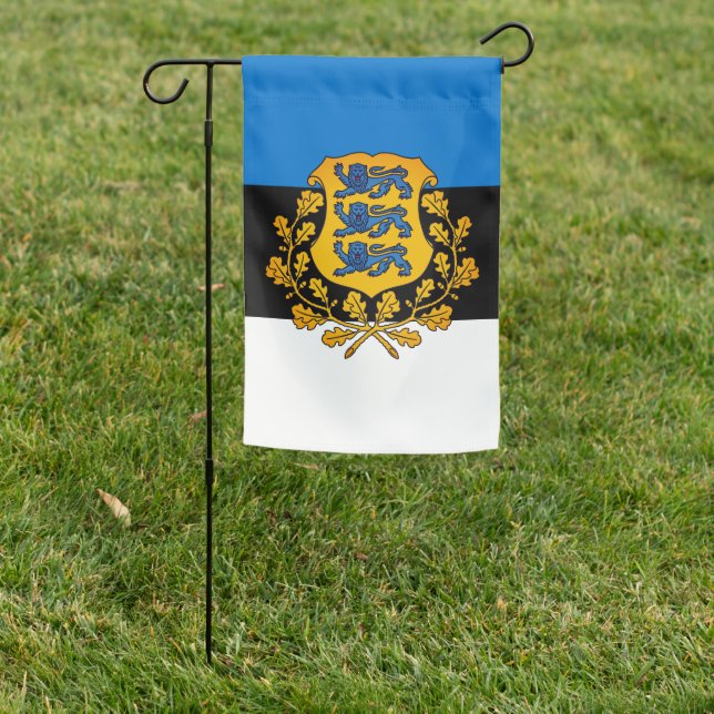 Flag/ coat of arms of Estonia Garden Flag (In SItu)