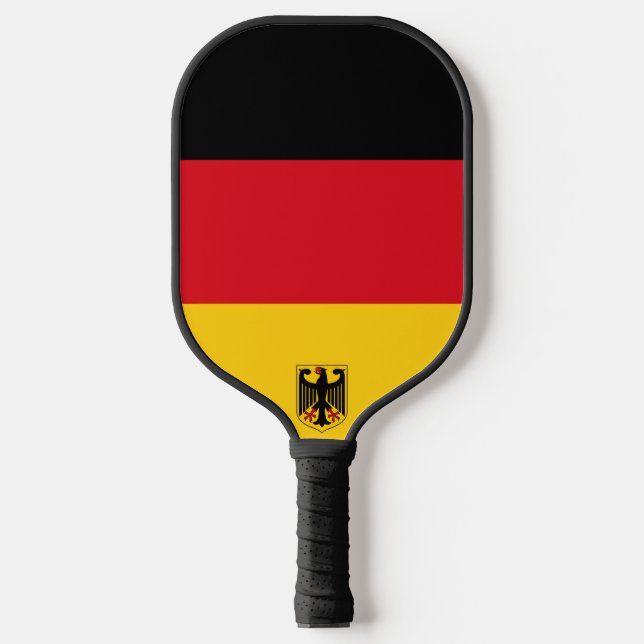 Flag/ coat of arms of Germany Pickleball Paddle (Front)