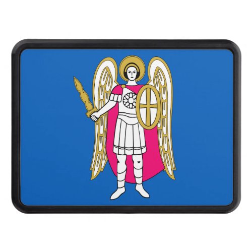 Flag  Coat of Arms of Kiev Ukraine Saint Michael Hitch Cover