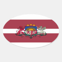 Flag/ coat of arms of Latvia