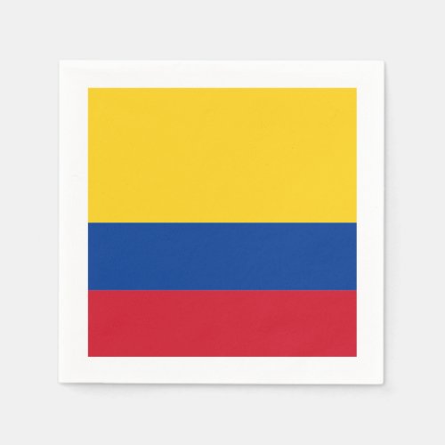 Flag Colombia Paper Napkins