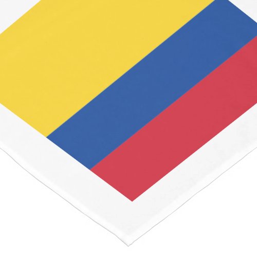 Flag Colombia Short Table Runner