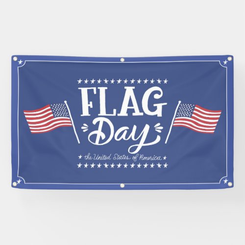 Flag Day Banner