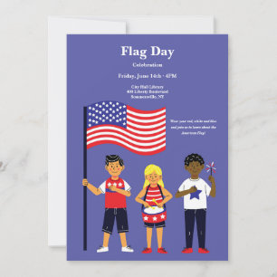 Flag Day Celebration Invitation