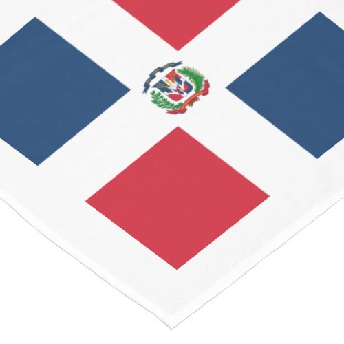 Flag Dominican Republic Short Table Runner