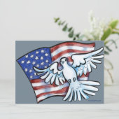 Flag Dove (Standing Front)