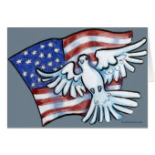 Flag Dove (Front Horizontal)