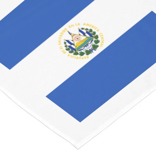 Flag El Salvador Short Table Runner