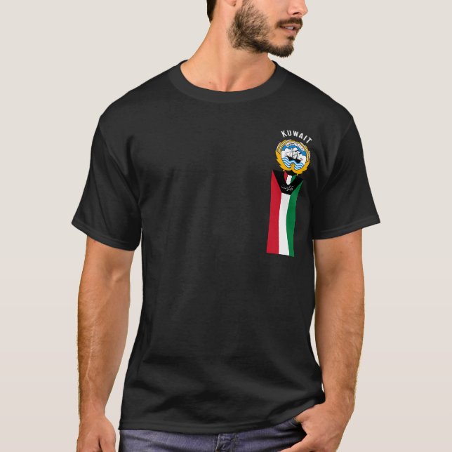 Flag/ emblem of Kuwait T-Shirt (Front)
