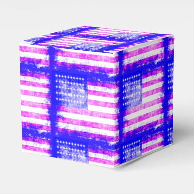 Flag Favor Boxes (Front Side)