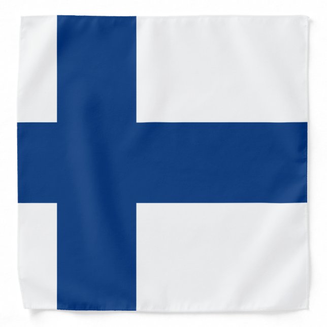 Flag Finland Bandana (Front)