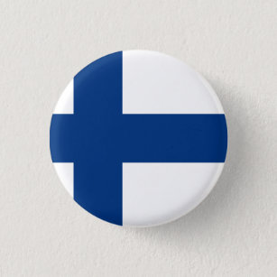 Flag Finland Button