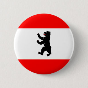 Flag Flagge Fahne Berlin Germany Button