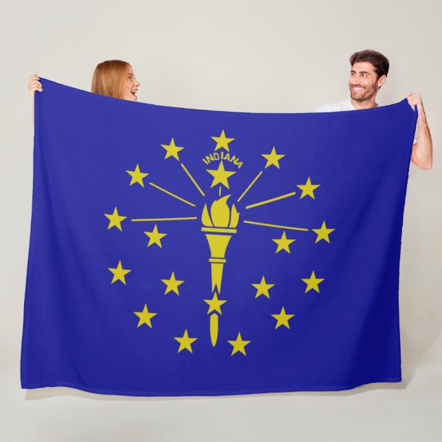 Flag Fleece Blanket (In Situ)