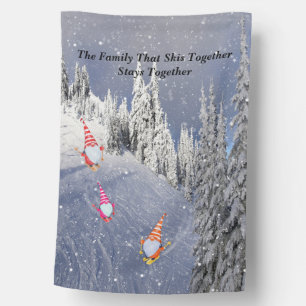 Flag for Family That Skis Together