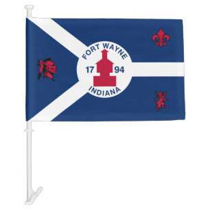 Flag Fort Wayne, Indiana