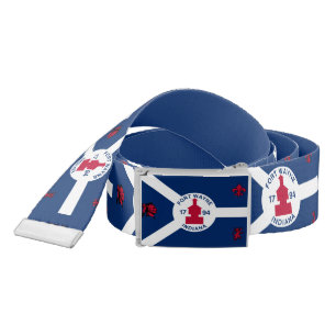 Flag Fort Wayne, Indiana Belt