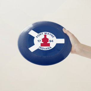 Flag Fort Wayne, Indiana Wham-O Frisbee