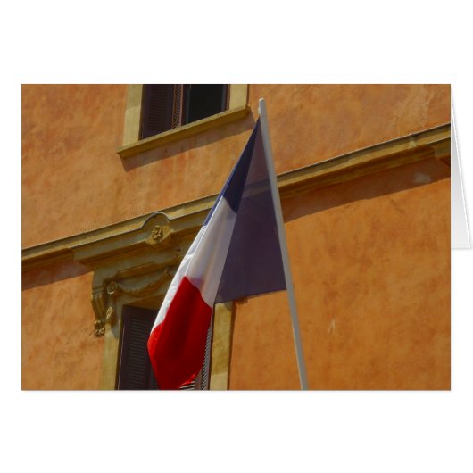 flag francais cards (Front Horizontal)