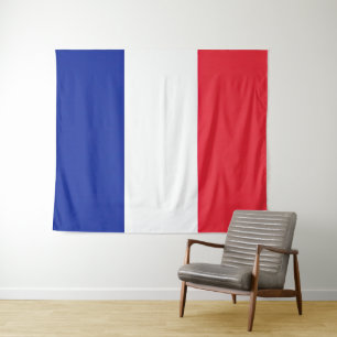 Flag France Tricolor Tapestry
