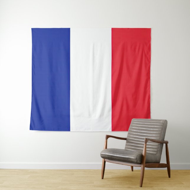 Flag France Tricolor Tapestry (In Situ (Horizontal))