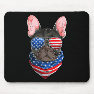 Flag French Bulldog 1  Mouse Pad