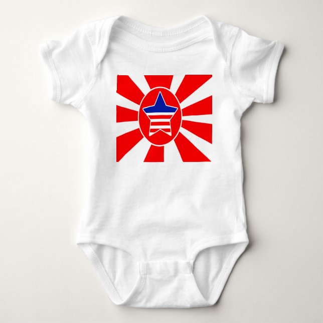 Flag Fusion Baby Bodysuit (Front)