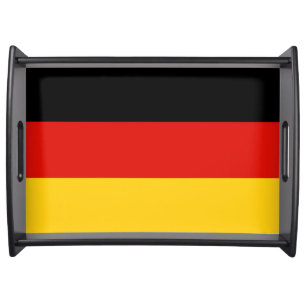 Flag Germany tricolor Serving Tray