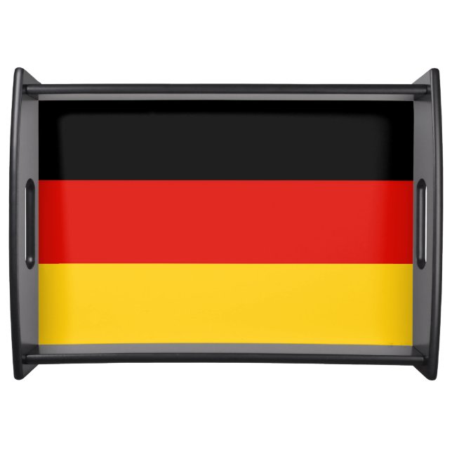 Flag Germany tricolor Serving Tray (Front)