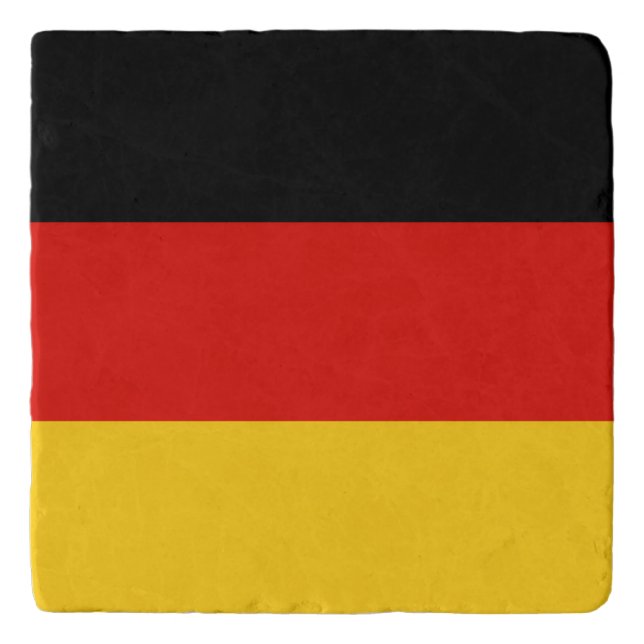 Flag Germany tricolor Trivet (Front)