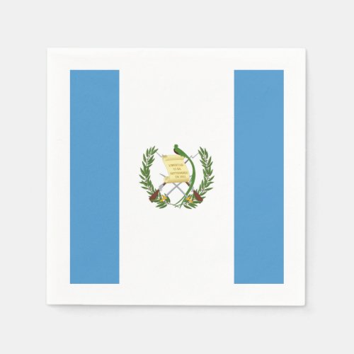 Flag Guatemala Paper Napkins