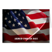 Flag Heart, Armed Forces Day (Front Horizontal)