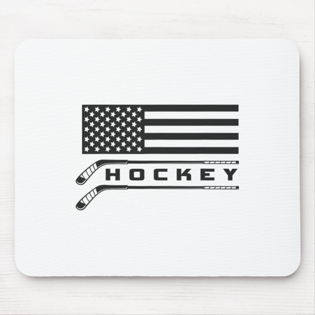 Flag Hockey Apparel - Hockey  Mouse Pad (Front)