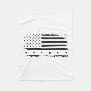 Flag Hockey Apparel - Hockey T-12  Fleece Blanket