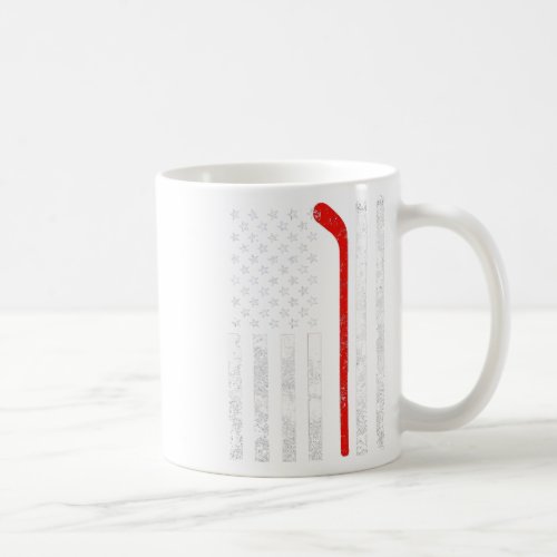 Flag Hockey Usa Patriotic Gift  Coffee Mug