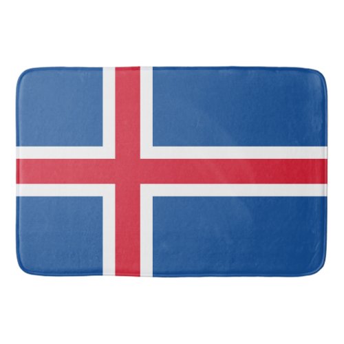 Flag Iceland Bath Mat